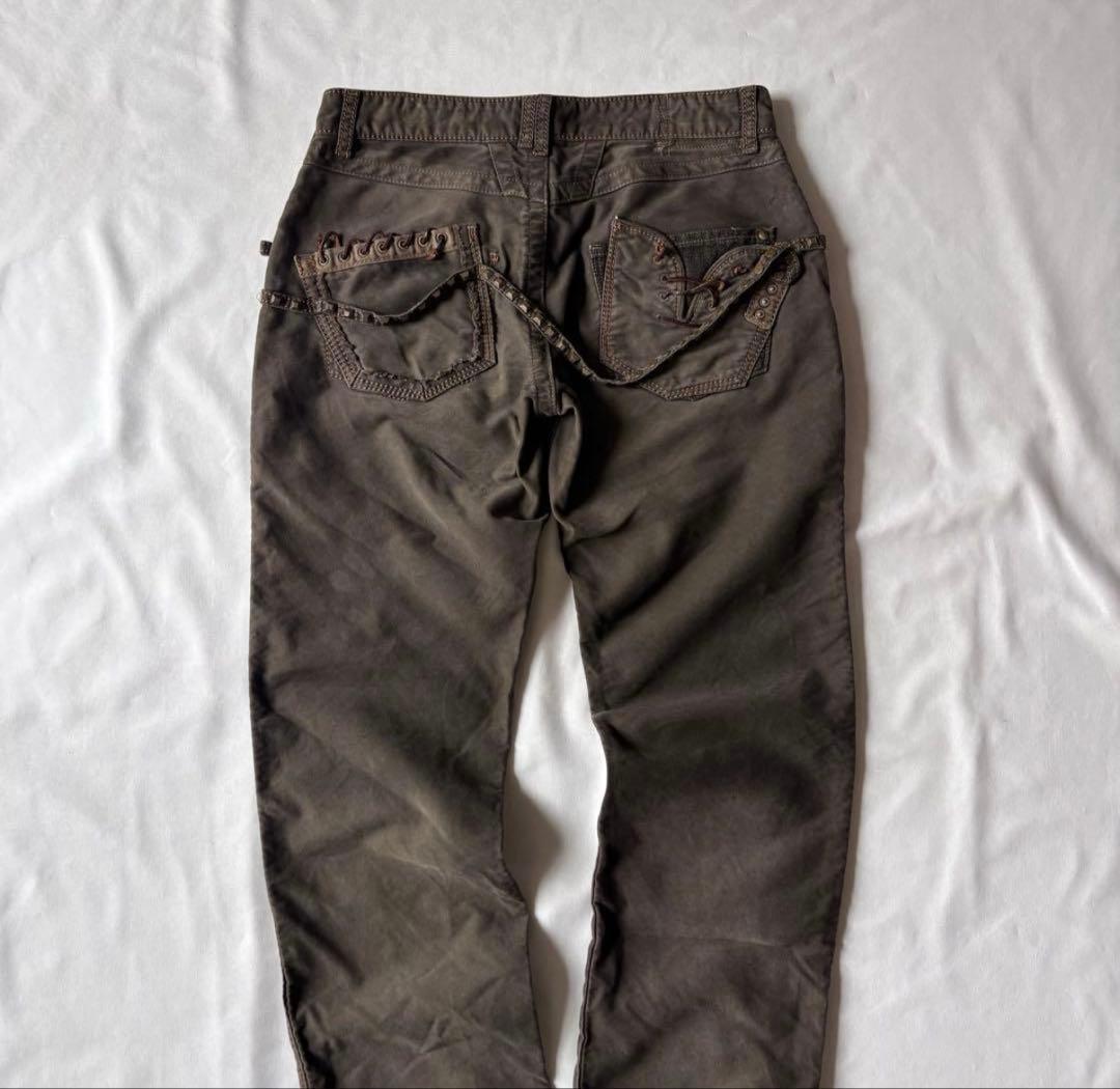 パンツ 90s-00s M.F.G studs design cotton pants