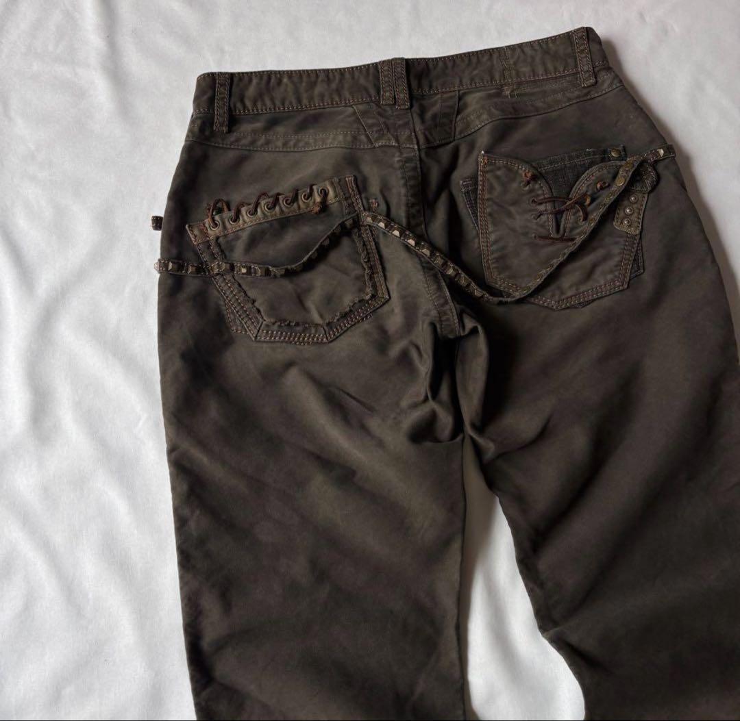 パンツ 90s-00s M.F.G studs design cotton pants