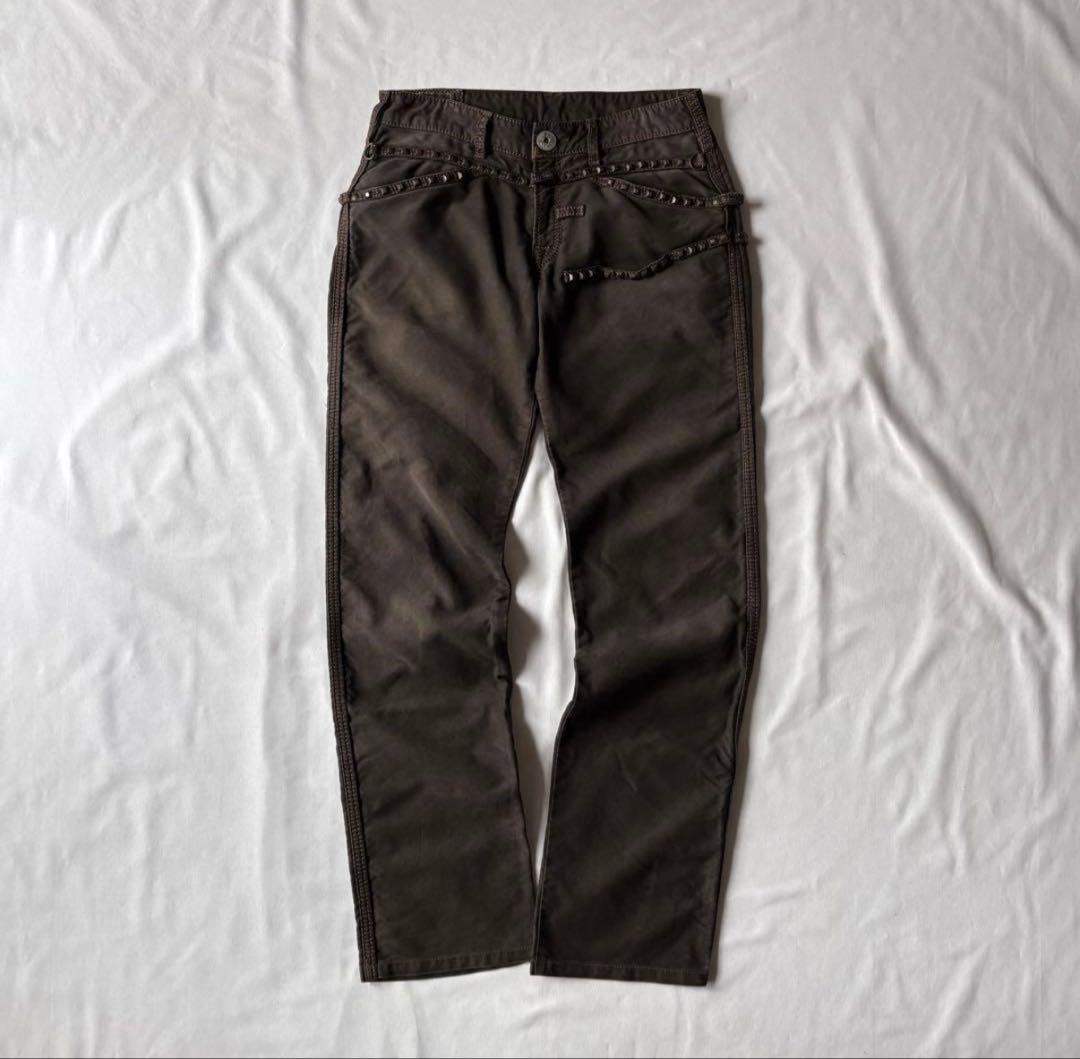 パンツ 90s-00s M.F.G studs design cotton pants