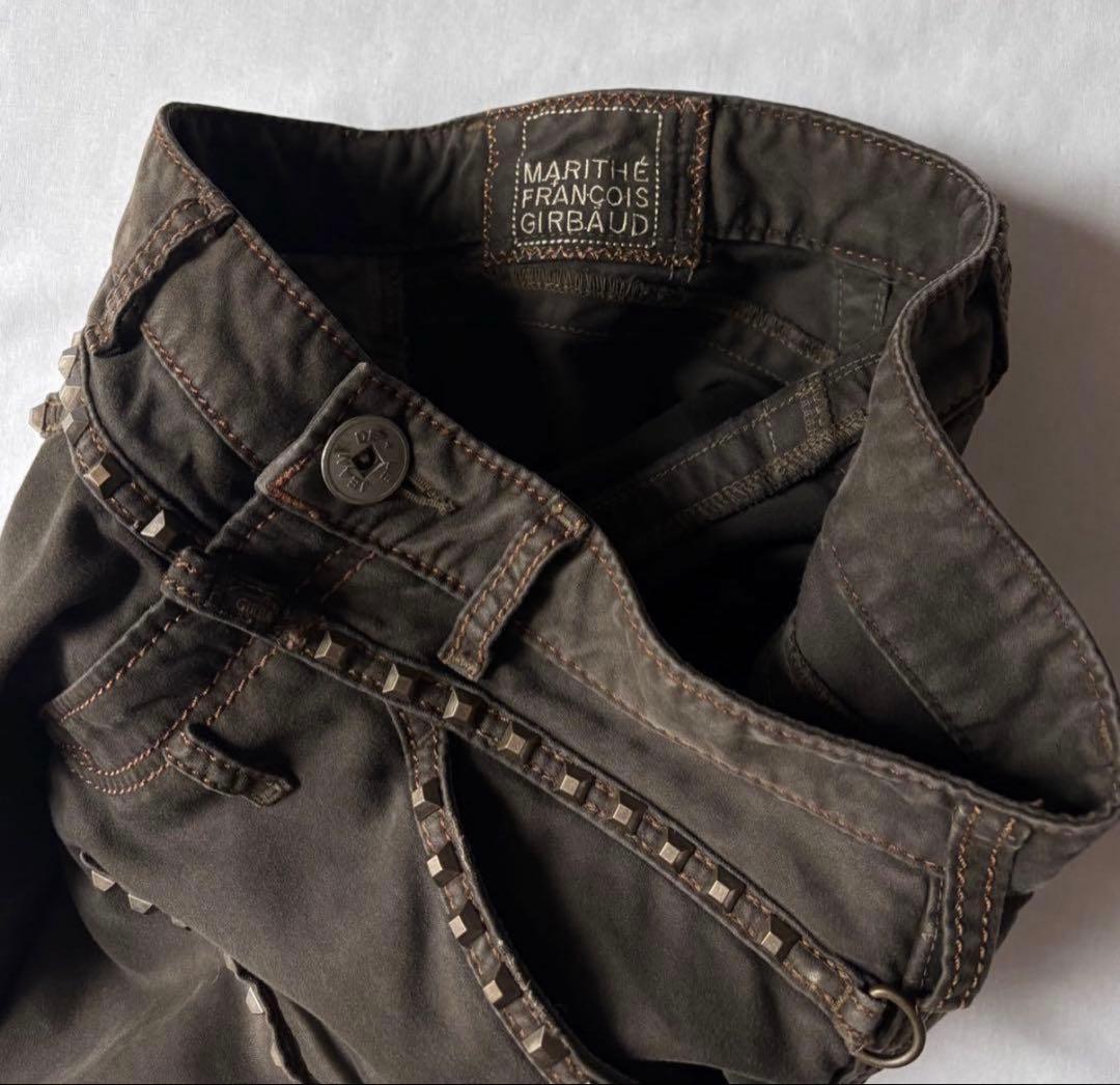 パンツ 90s-00s M.F.G studs design cotton pants