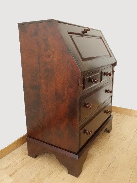 北海道民芸家具　ビューロー　ライティング　再塗装済　ＵＳＥＤ