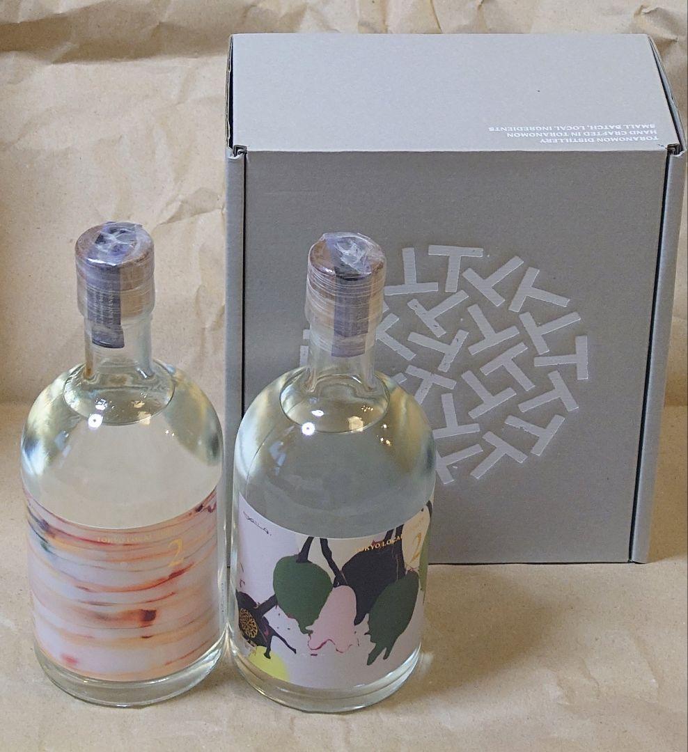 ジン 虎ノ門蒸溜所 1周年限定 2本セット&2周年限定2本セット　合計4本