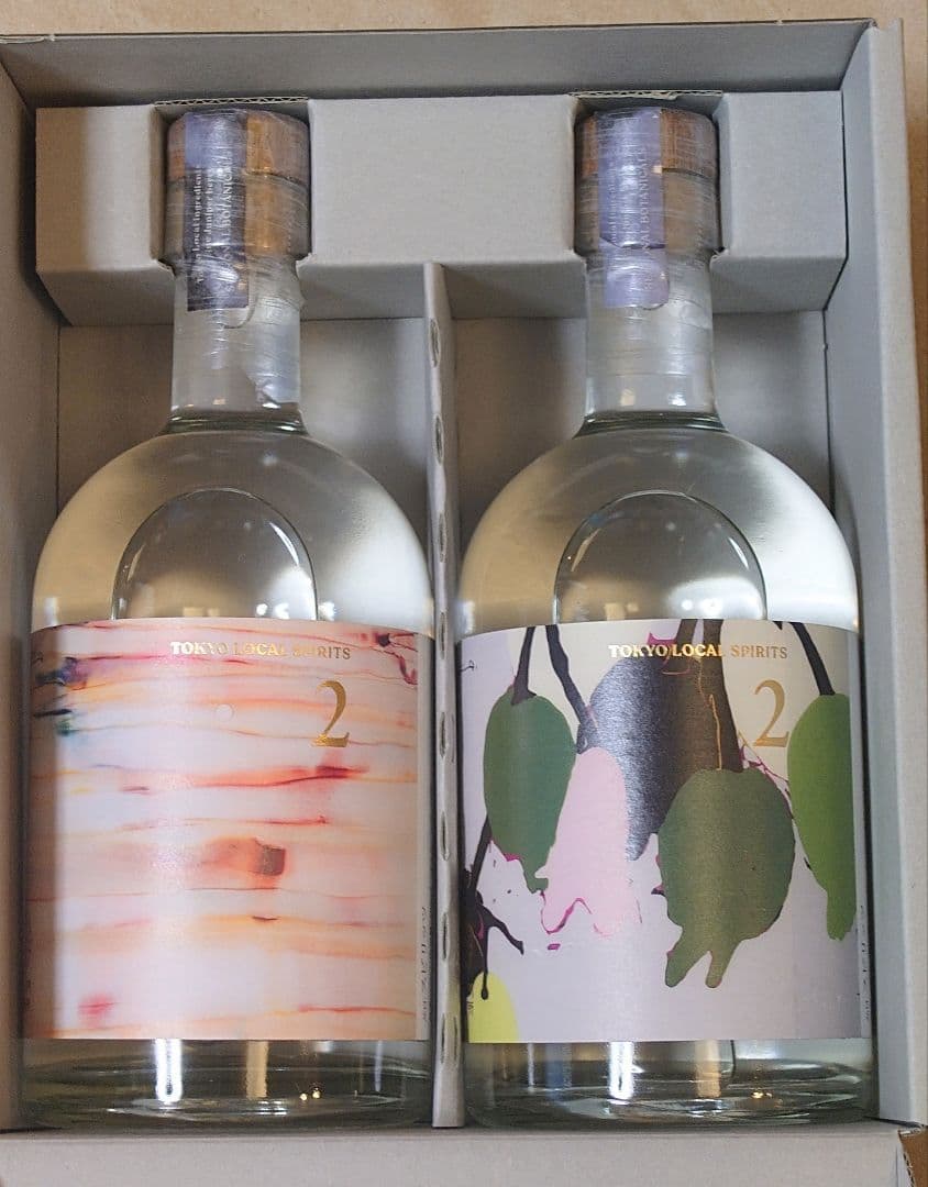 ジン 虎ノ門蒸溜所 1周年限定 2本セット&2周年限定2本セット　合計4本