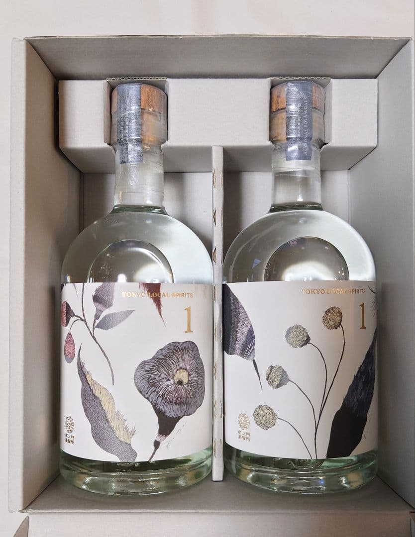 ジン 虎ノ門蒸溜所 1周年限定 2本セット&2周年限定2本セット　合計4本