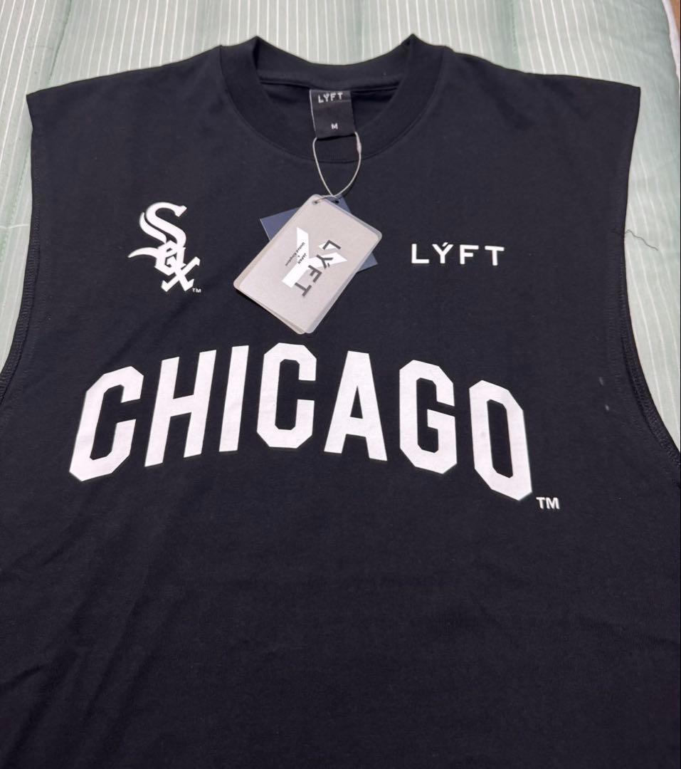 LYFT ホワイトソックス　コラボ　タンクトップ　新品　ブラック　M