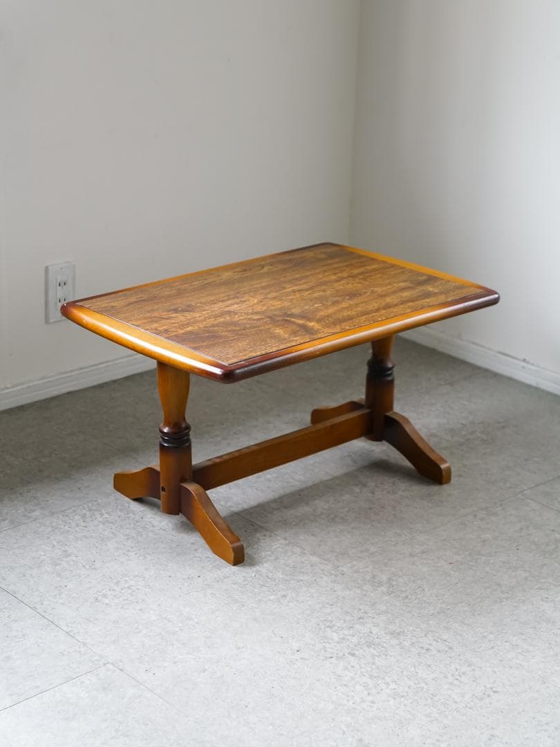 70-80's ヴィンテージ 木製コーヒーテーブル レトロモダン