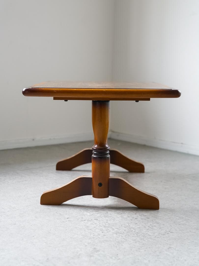 70-80's ヴィンテージ 木製コーヒーテーブル レトロモダン