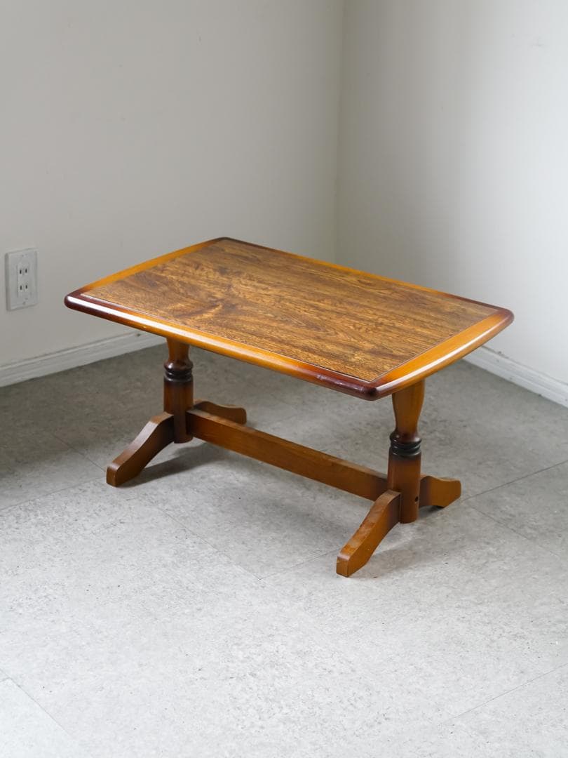 70-80's ヴィンテージ 木製コーヒーテーブル レトロモダン