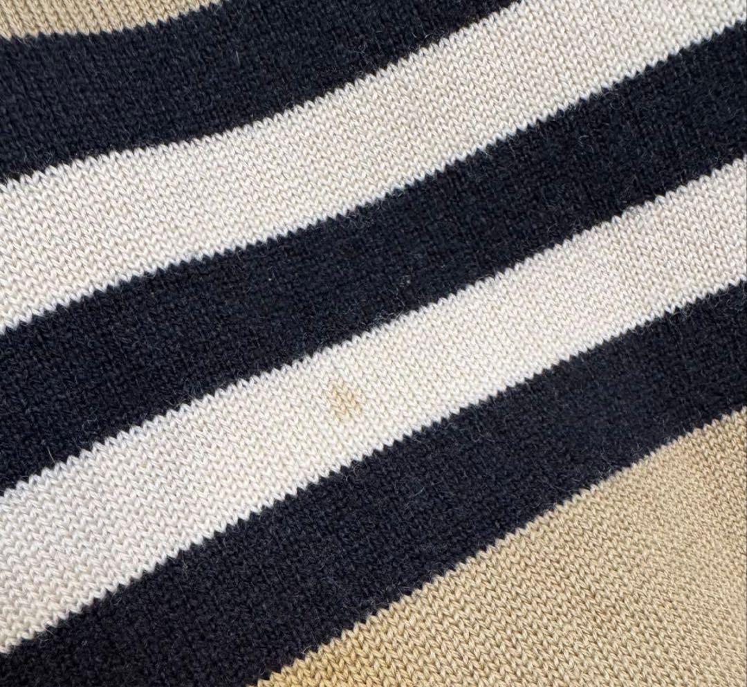 バーバリー⭐︎アイコンストライプ⭐︎ウールカシミアブレンド⭐︎カーディガン⭐︎14Y