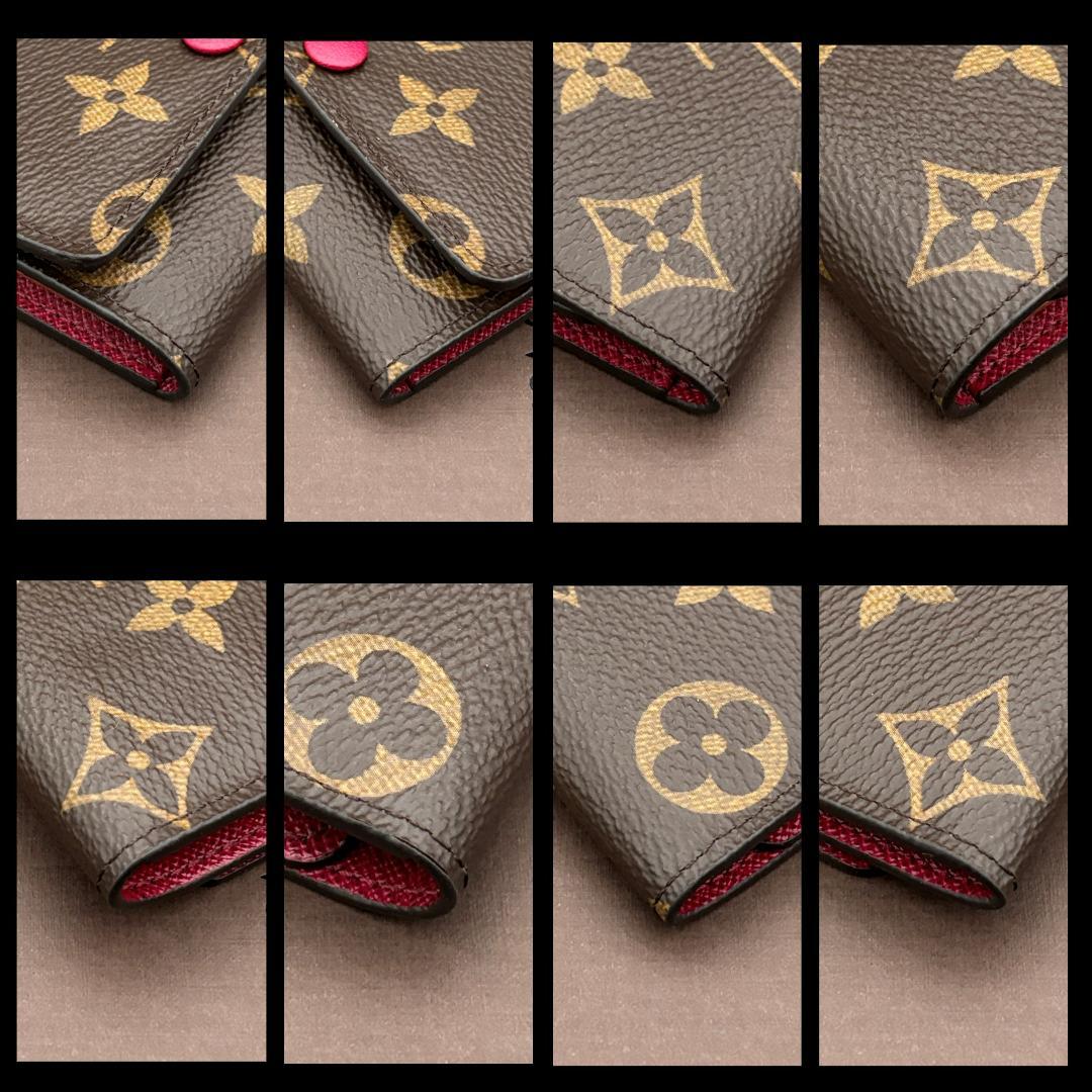 ルイヴィトン モノグラム キーケース ミュルティクレ6　フューシャ　レディース