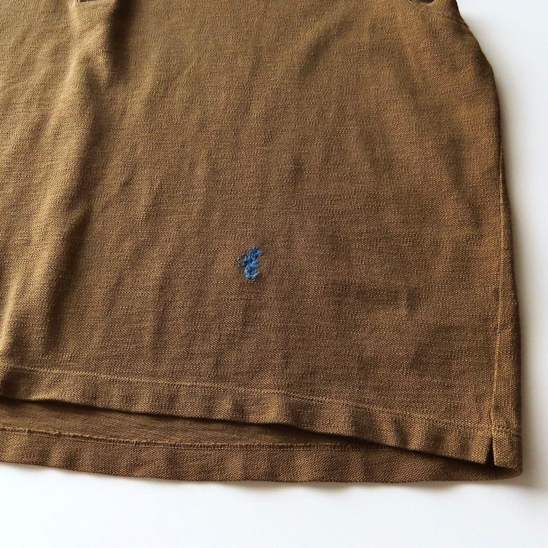 美品 45R ジンバカノコの33色馬ポロ タツノオトシゴ刺繍 ゆったり