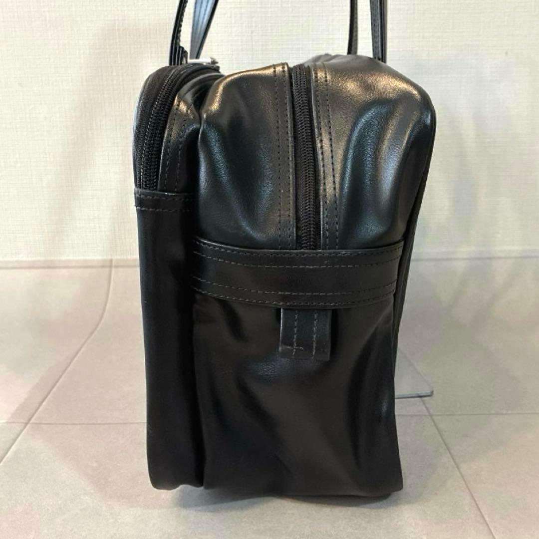 良品 イーストボーイ♡スクールバッグ 女神 ピンク 黒 刺繍 スクバ