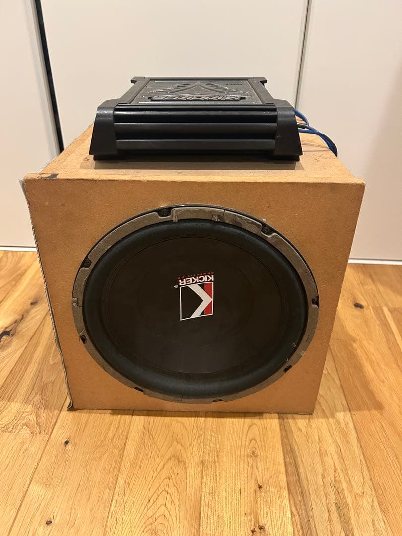 KICKER キッカー ZX100.2 ウーファー　アンプ　セット