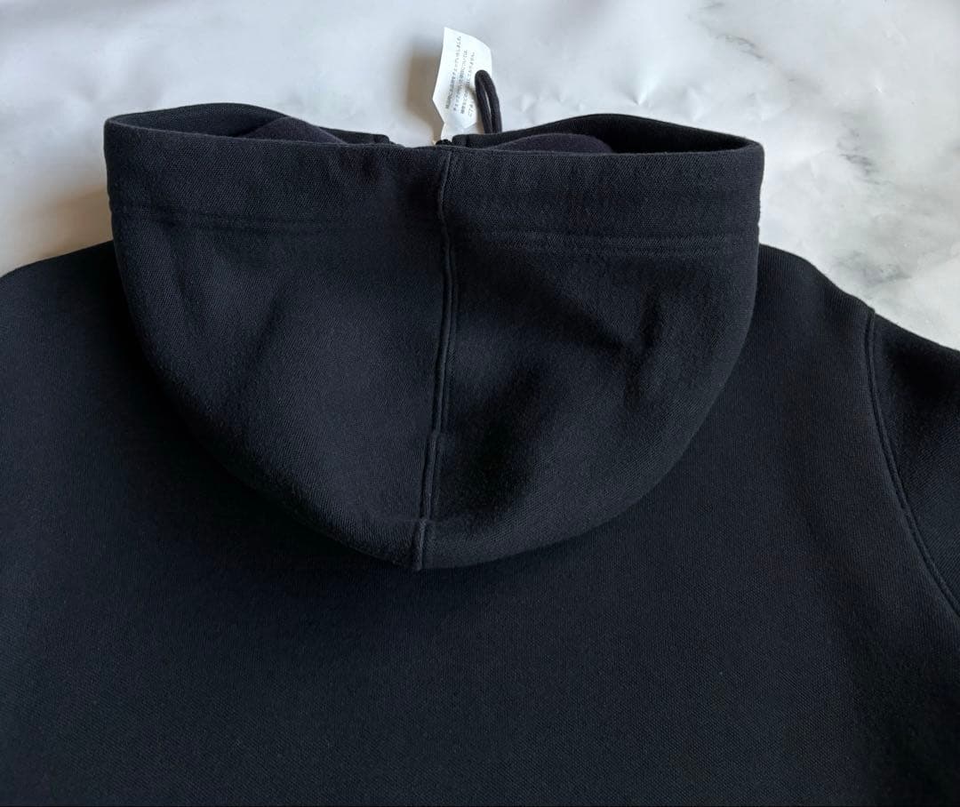 あ*ん様 SACAI サカイ ブラック×ネイビー パネルキルティング パーカー