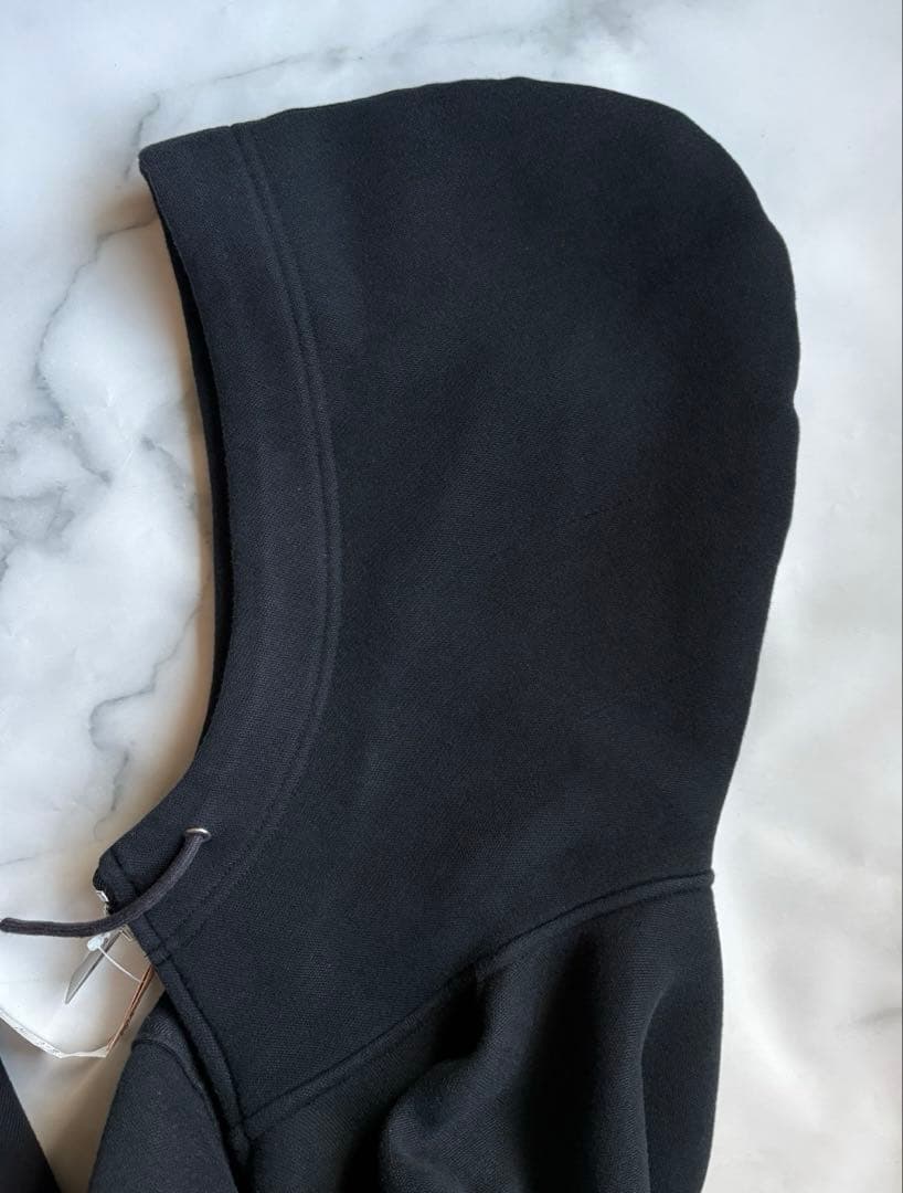 あ*ん様 SACAI サカイ ブラック×ネイビー パネルキルティング パーカー