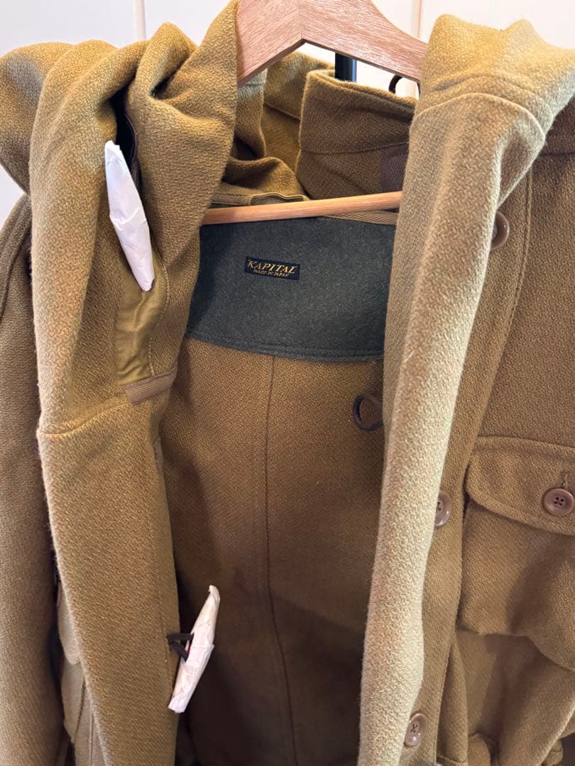 Kapital トールリングコート40sウールTRAGGLE
