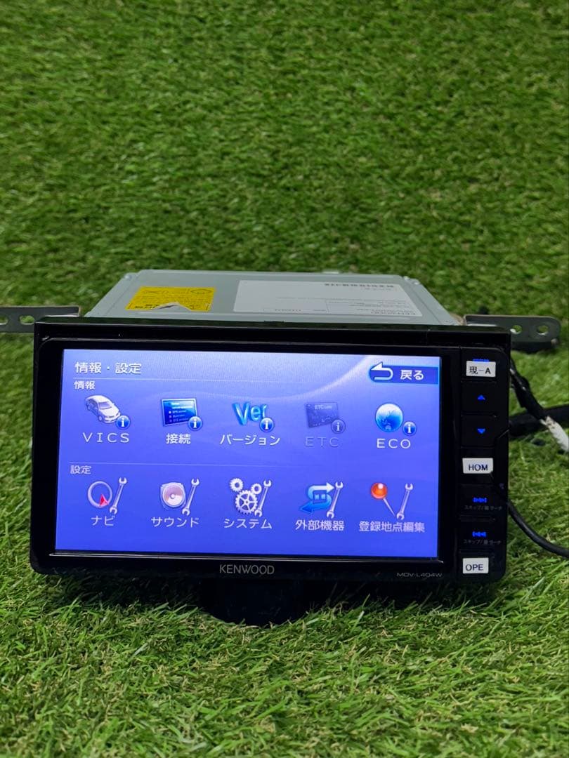 ケンウッド　MDV-L404W　メモリーナビ　　地図データ2016年