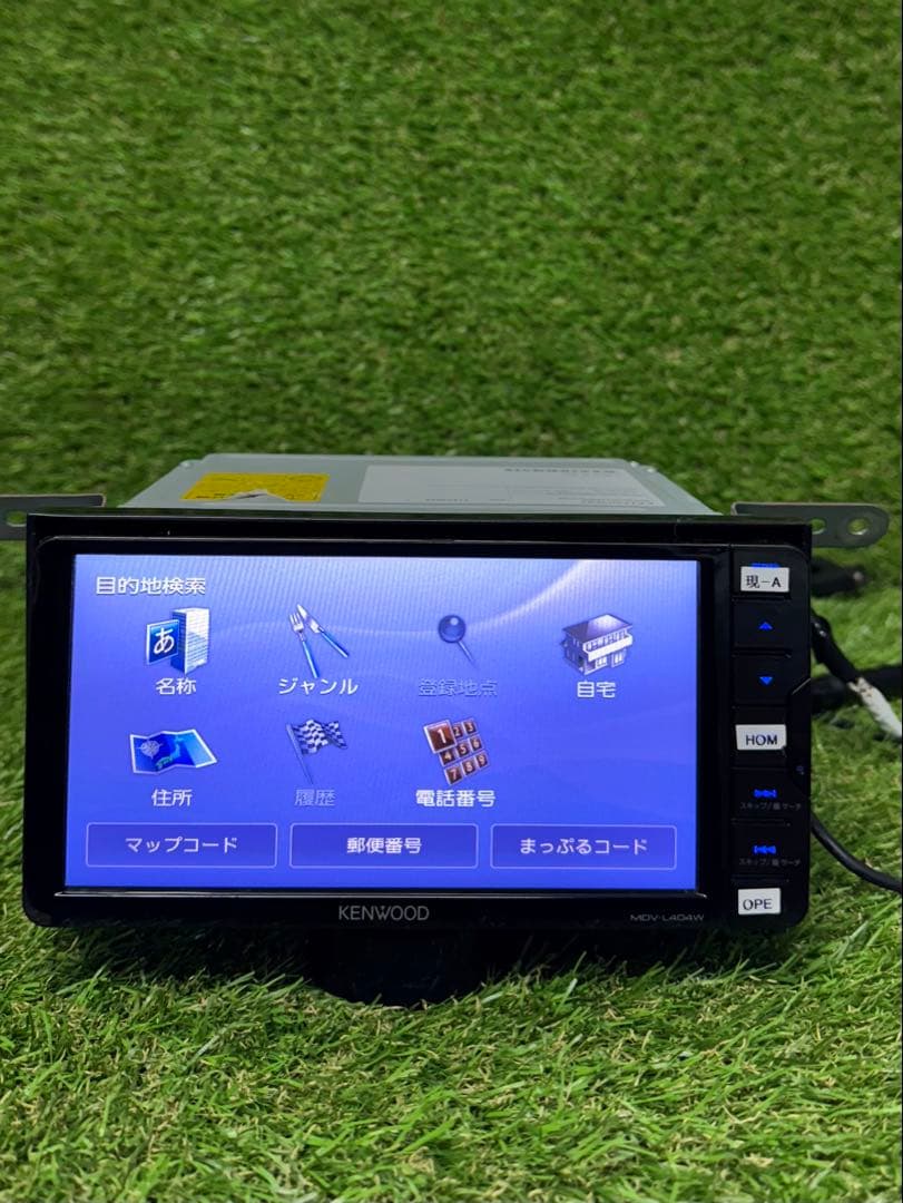 ケンウッド　MDV-L404W　メモリーナビ　　地図データ2016年