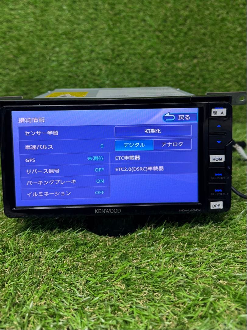 ケンウッド　MDV-L404W　メモリーナビ　　地図データ2016年