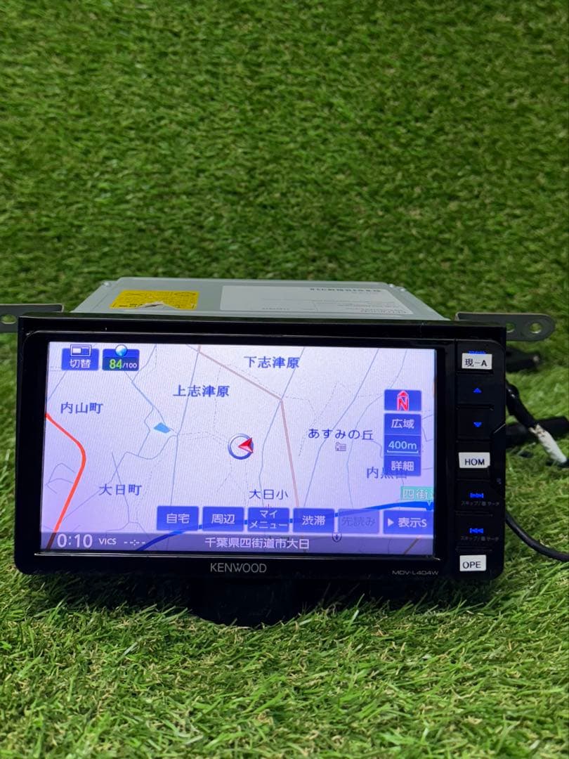 ケンウッド　MDV-L404W　メモリーナビ　　地図データ2016年
