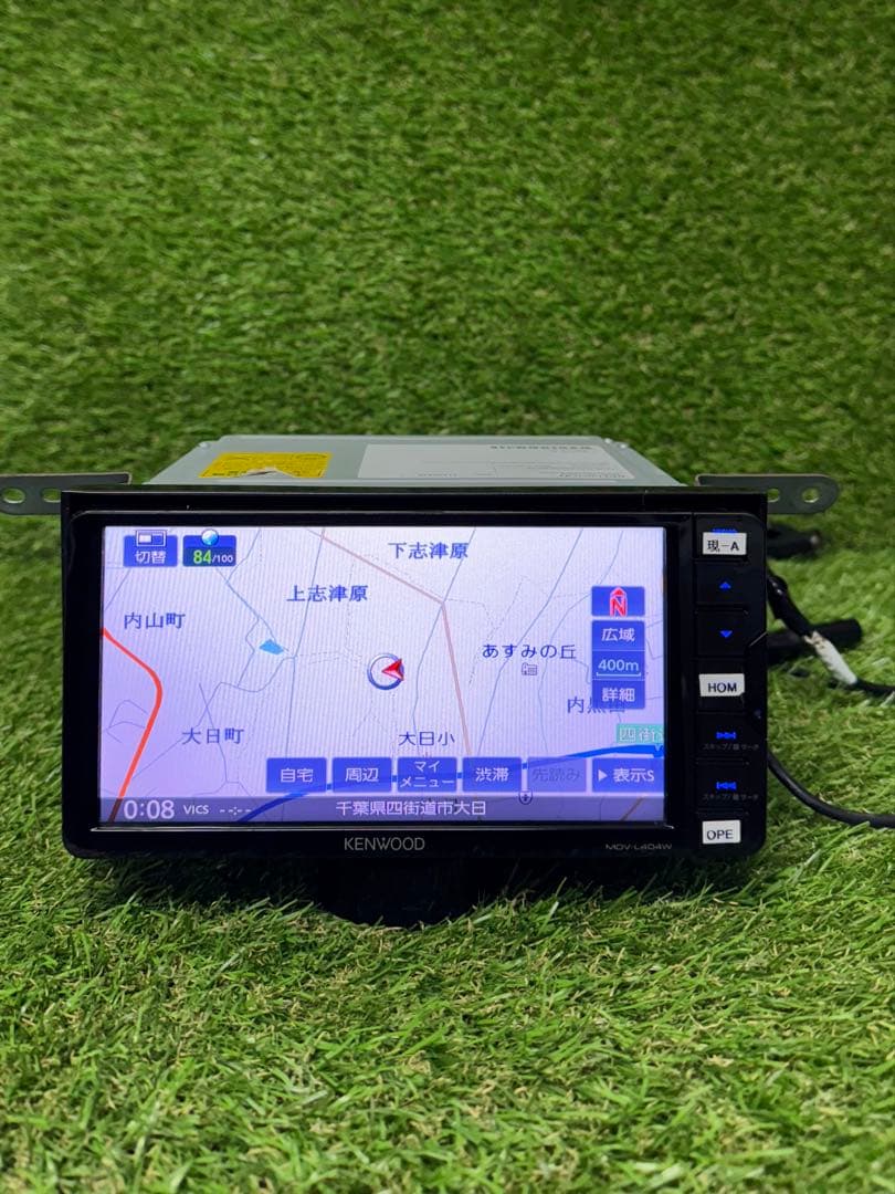 ケンウッド　MDV-L404W　メモリーナビ　　地図データ2016年