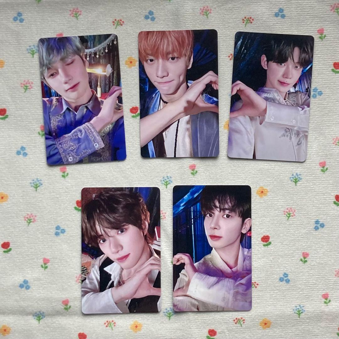 TXT 2024 membership moa アンケ一トトレカ 5枚 セット