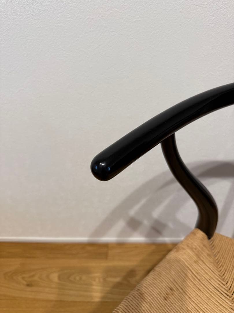 Yチェア　ブラック　ワイチェア　CH24 ②