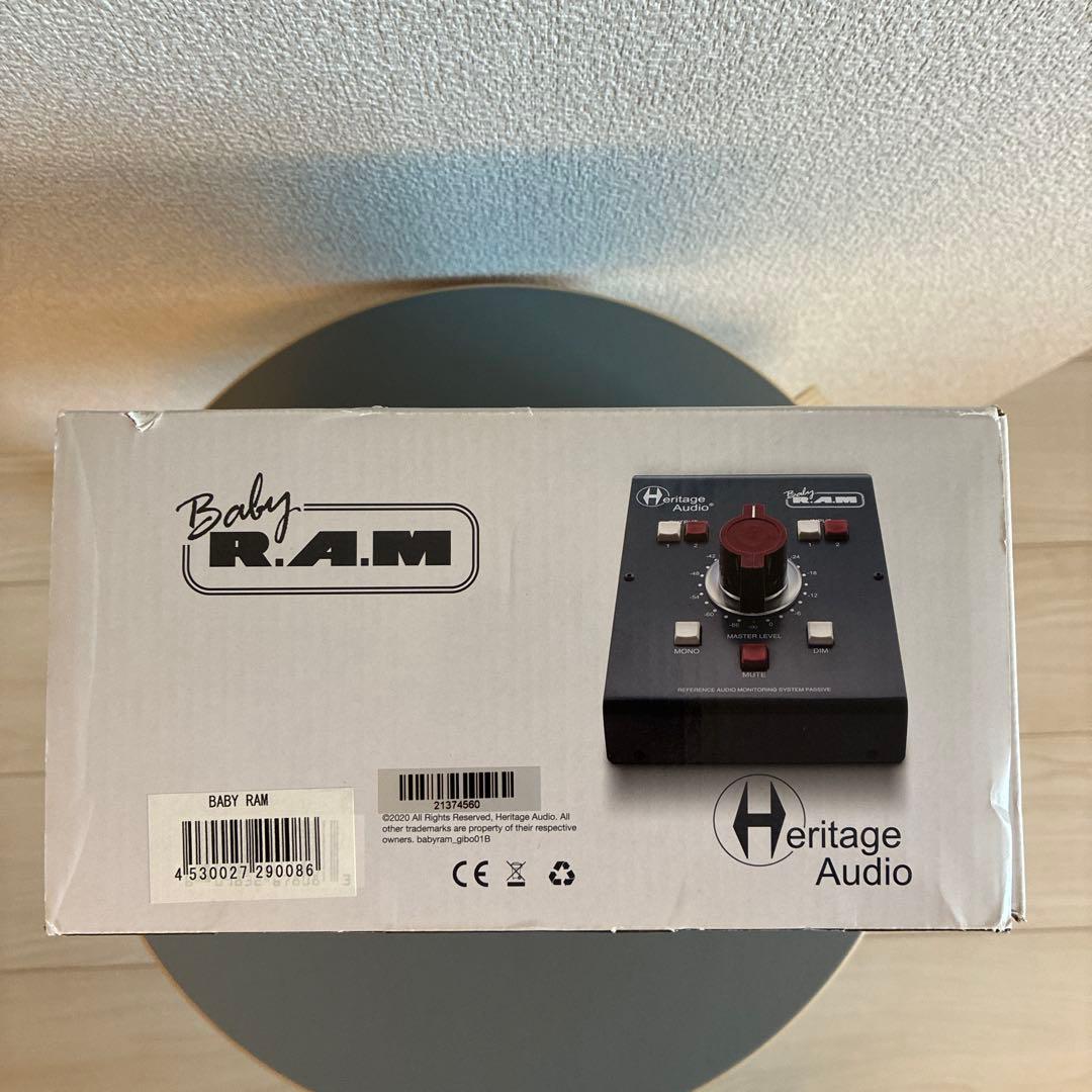 Heritage Audio モニターコントローラー Baby RAM