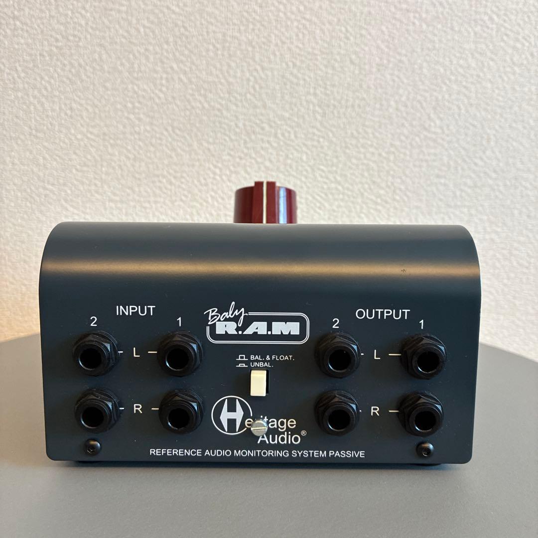Heritage Audio モニターコントローラー Baby RAM