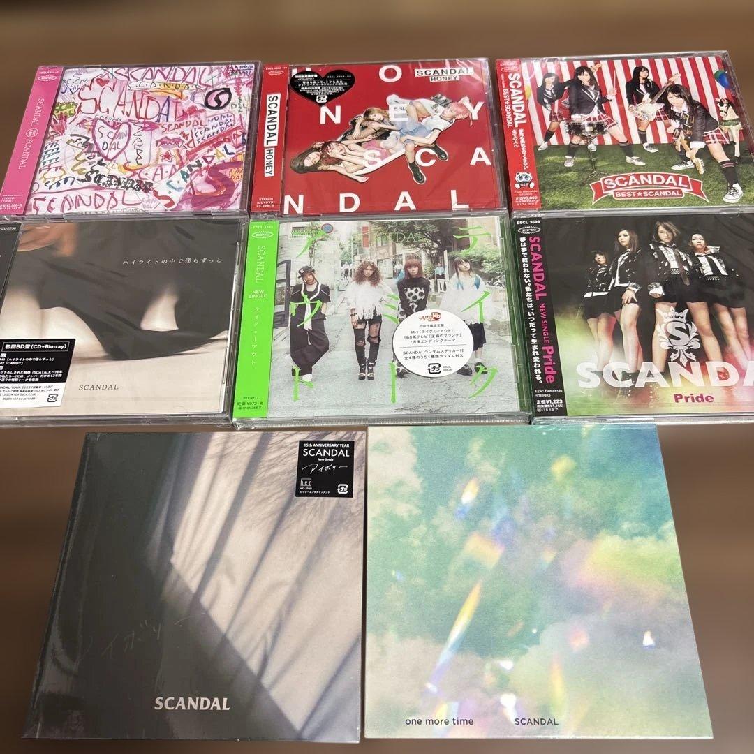 【新品未開封】SCANDAL CD セット まとめ売り