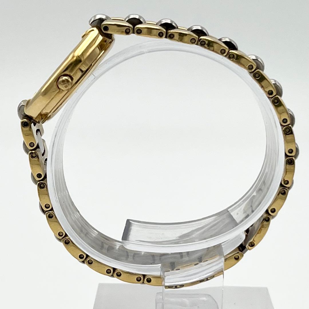 稼動 ディオール オクタゴン コンビ ゴールドべゼル 腕時計 Vintage