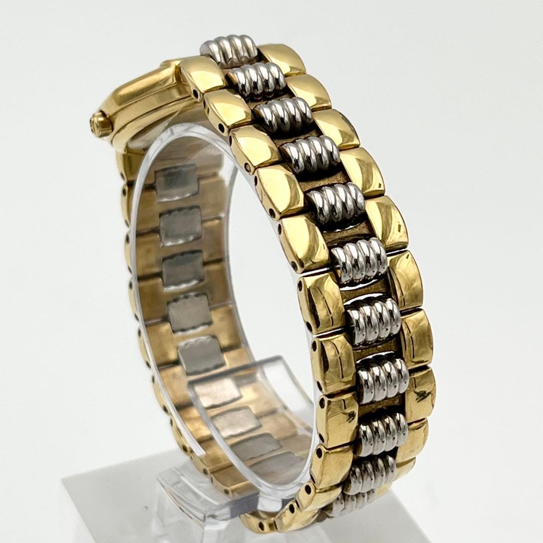 稼動 ディオール オクタゴン コンビ ゴールドべゼル 腕時計 Vintage