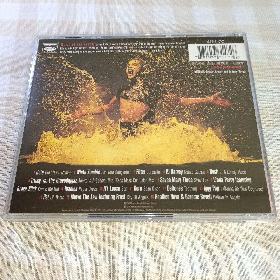 映画「ザ・クロウ」サントラ盤CD２枚セット