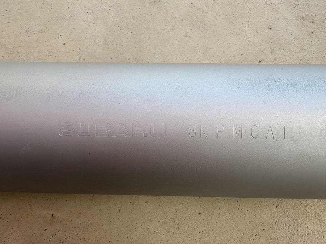 86 ZN6 後期 純正マフラー 中間パイプ