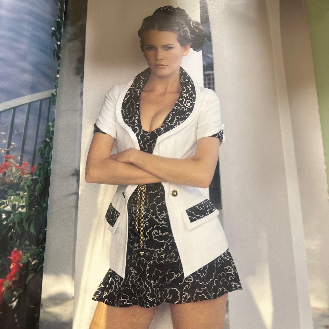 CHANEL カタログ　1993年　シャネル　クラウディアシファー レトロ