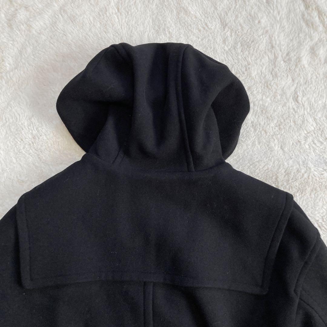 【極美品・完売品】ユニクロ+J　ウールオーバーサイズダッフルコート　黒　サイズL