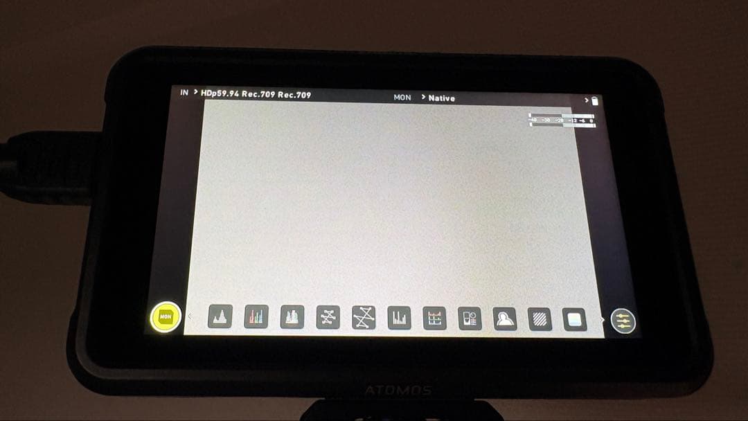 【ジャンク品】SHINOBI 5インチモニター サンシェード付き