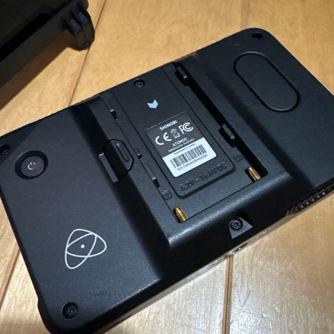 【ジャンク品】SHINOBI 5インチモニター サンシェード付き