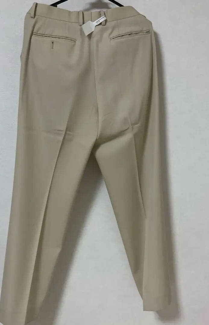 AURALEE ベージュ ウールギャバジンスラックス サイズ3