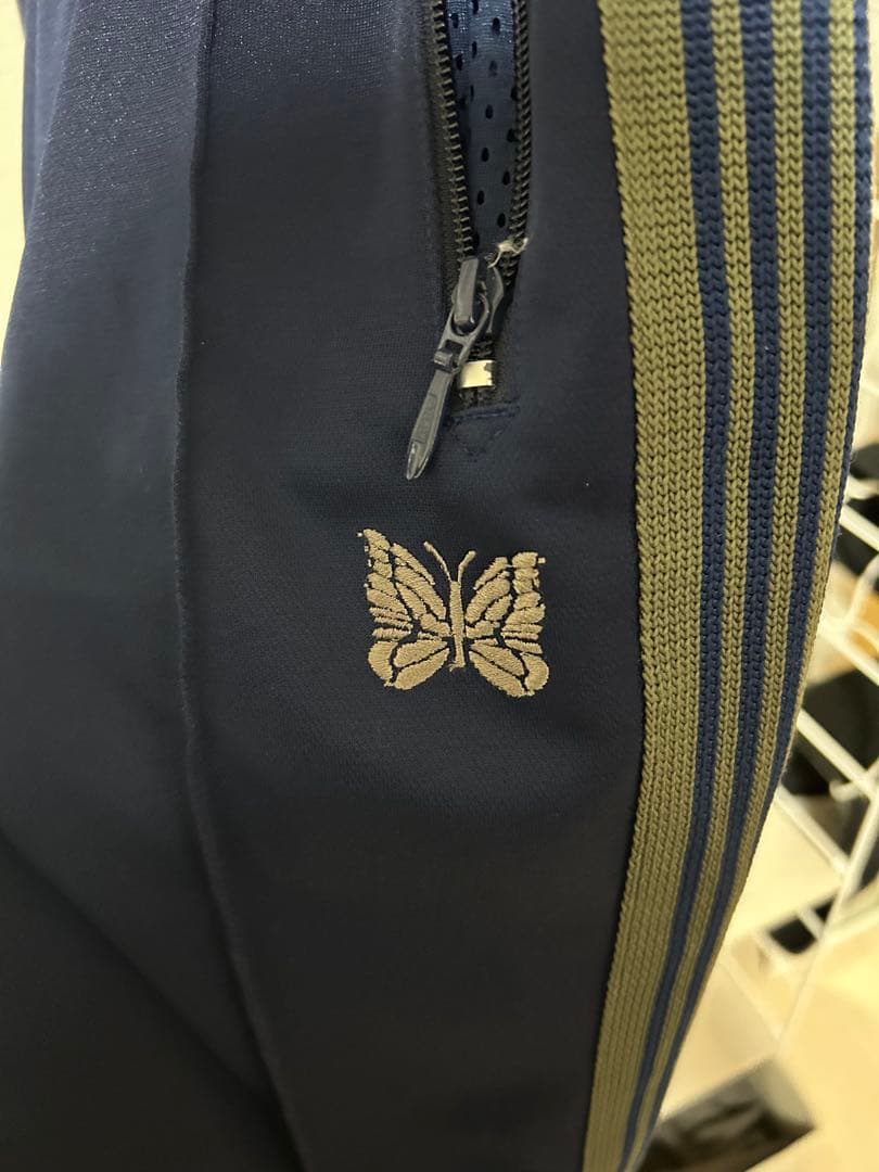 ム*サ様 needles パンツ　ネイビー　S