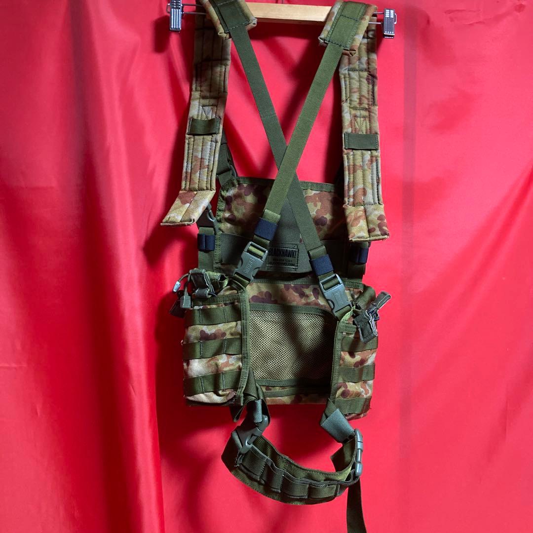 絶版 BLACKHAWK 陸自迷彩 ECRCHコマンドリーコンチェストハーネス