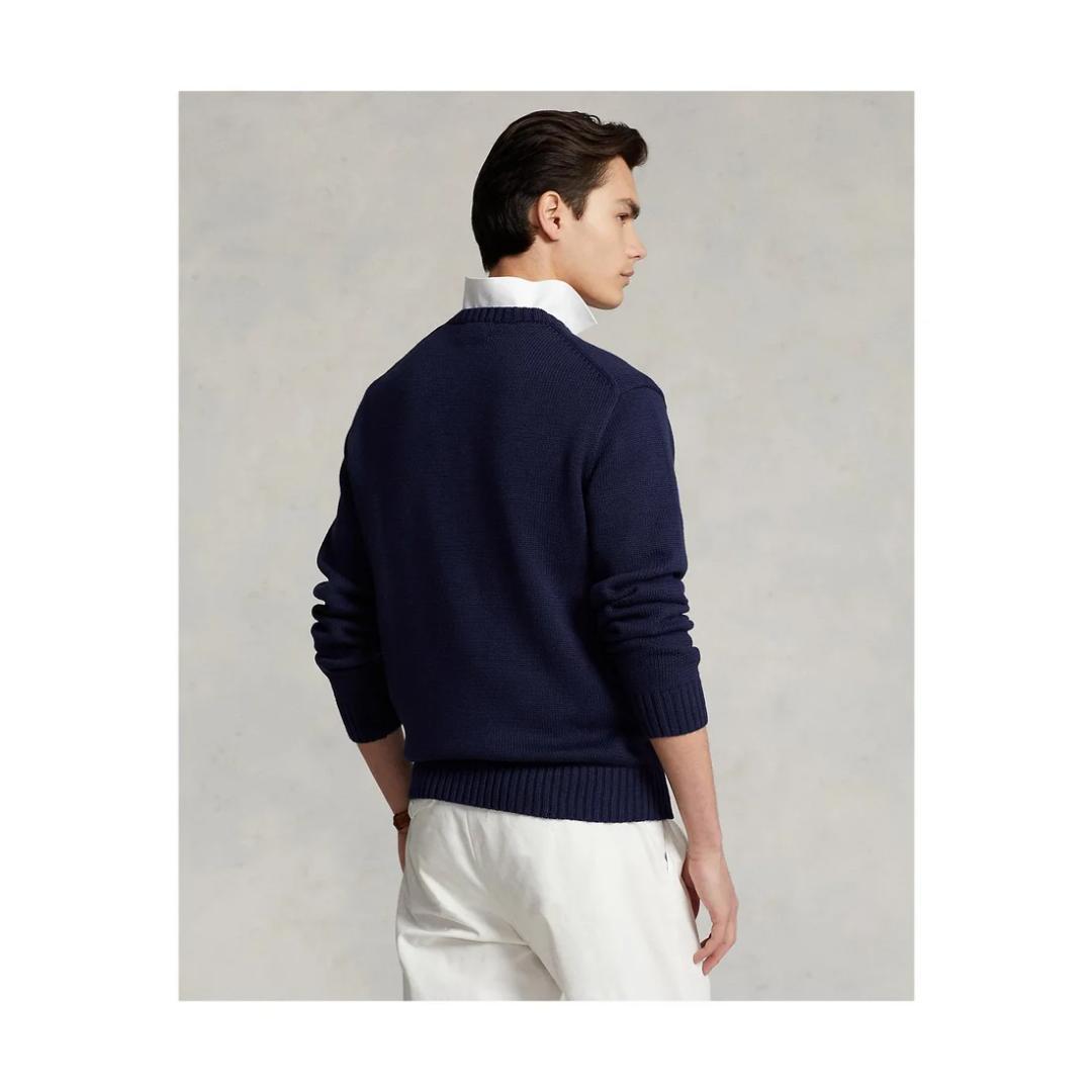 未使用 ポロベアコットンブレンドセーター XS ゴルフ RLX POLO