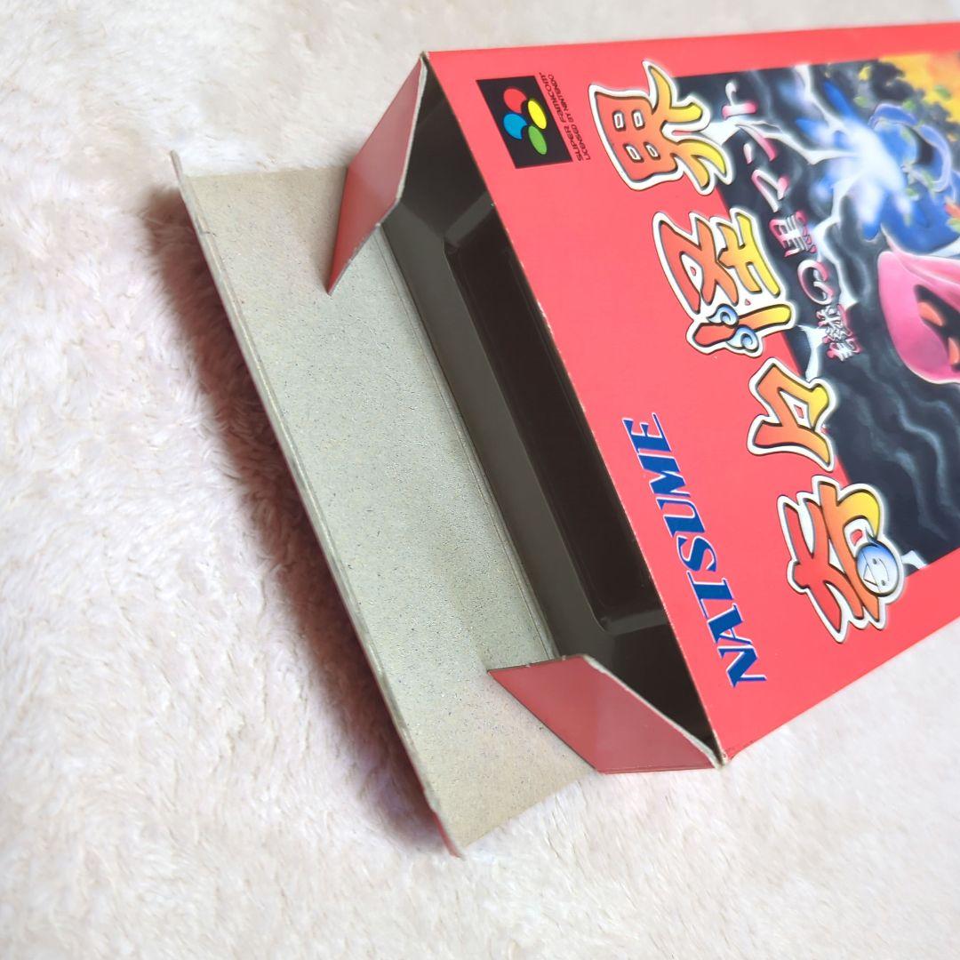 【美品】スーパーファミコン 奇々怪界 謎の黒マント