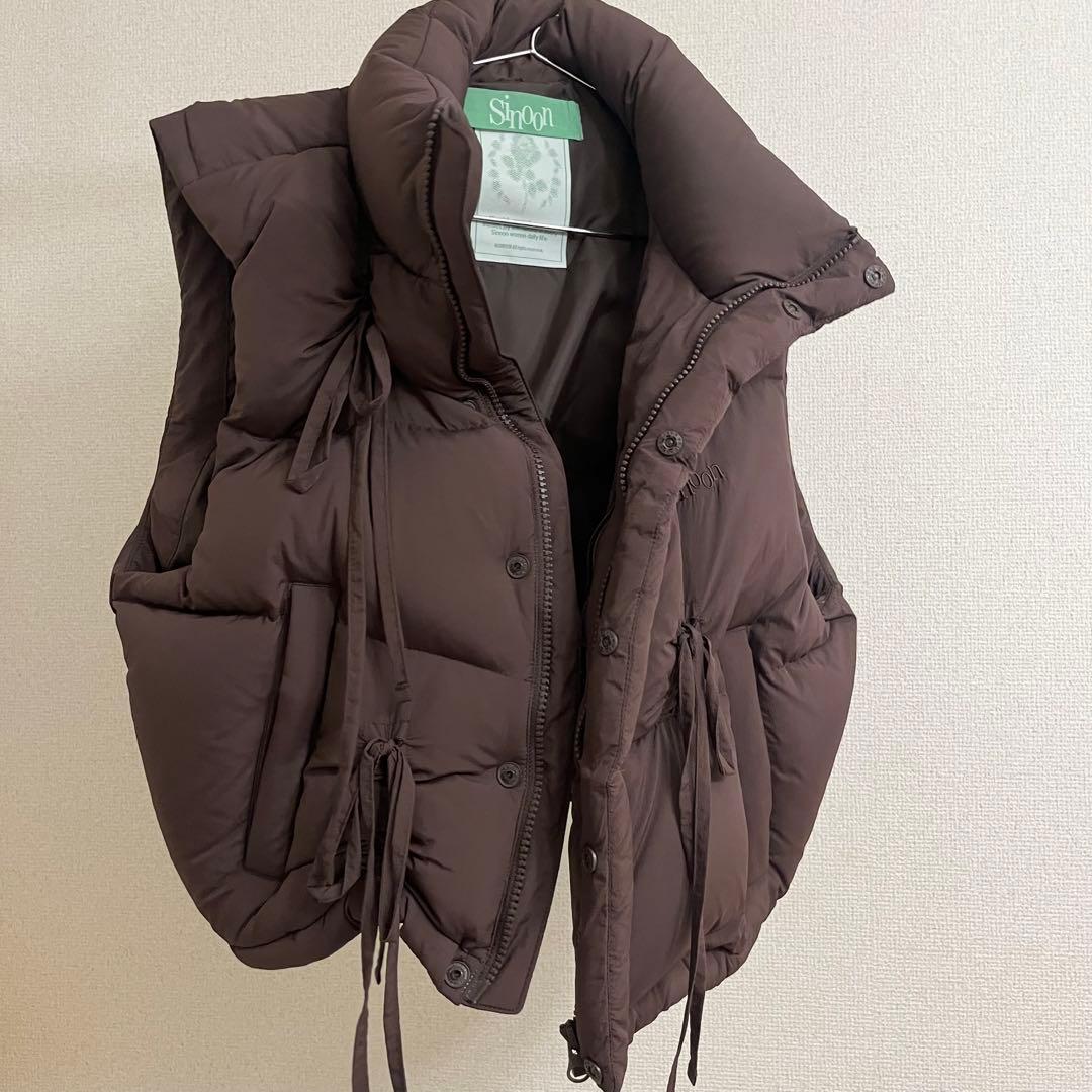 SINOON シヌーン　ダウン ベスト　アウター