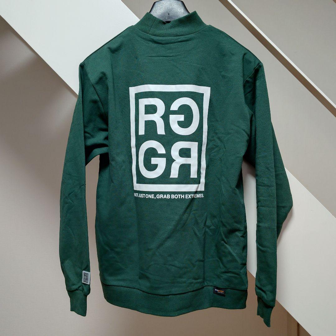 rufflog ラフロッグ S ゴルフ モックネック シャツ トップス グリーン