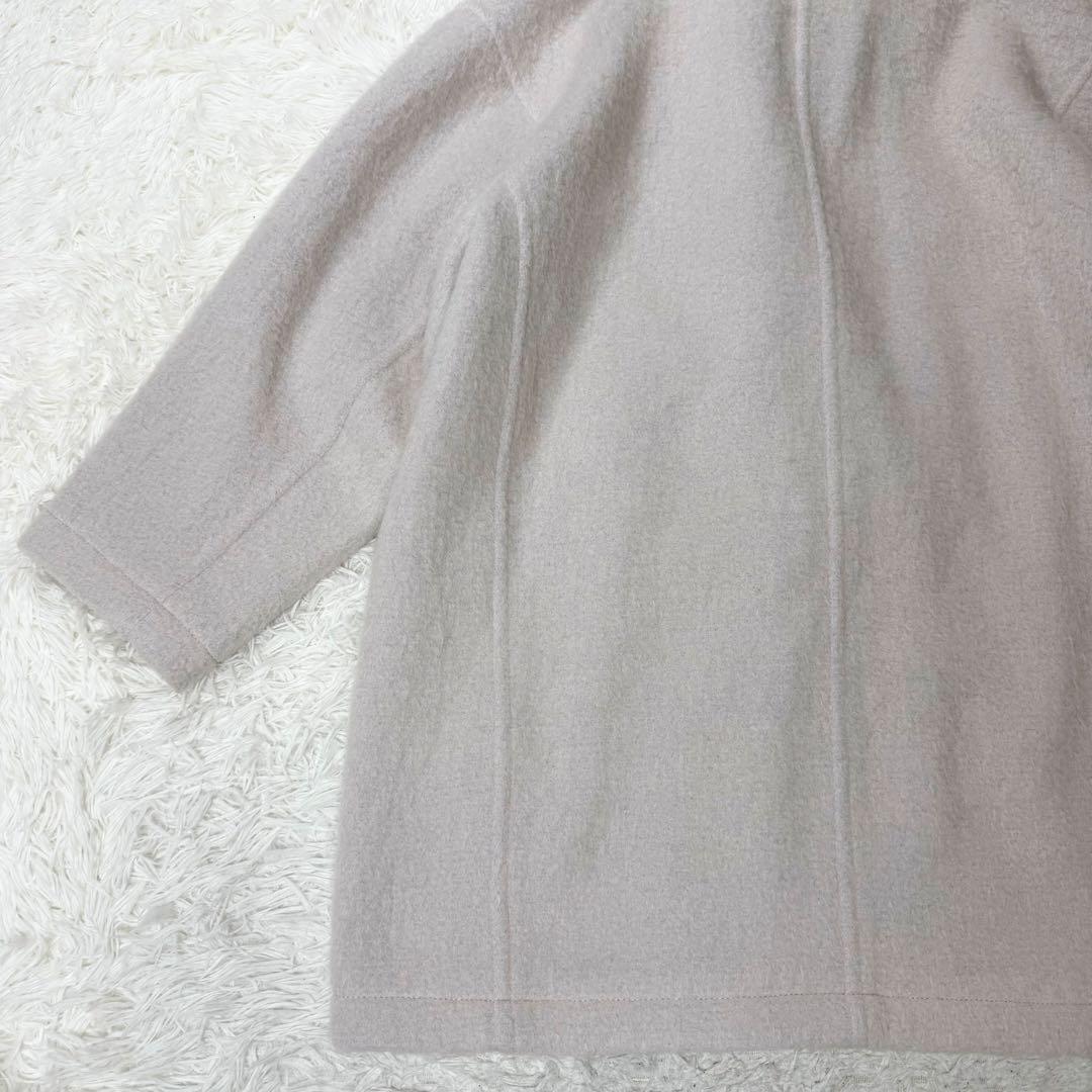 SpickandSpan ミドルシャギーコート 2023AW モヘア　ゆったり