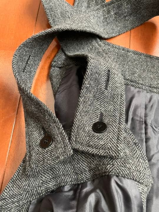 nest Robe ネストローブ ウール ヘリンボーン サロペット パンツ