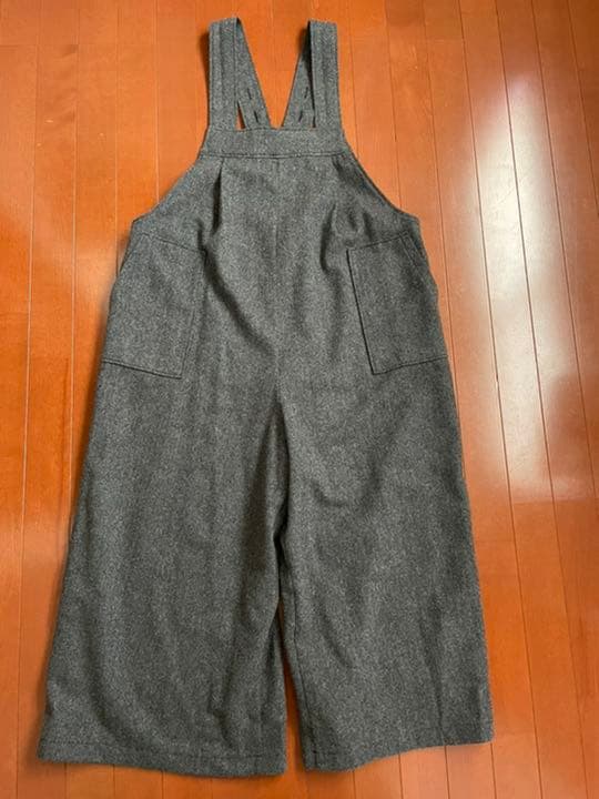 nest Robe ネストローブ ウール ヘリンボーン サロペット パンツ