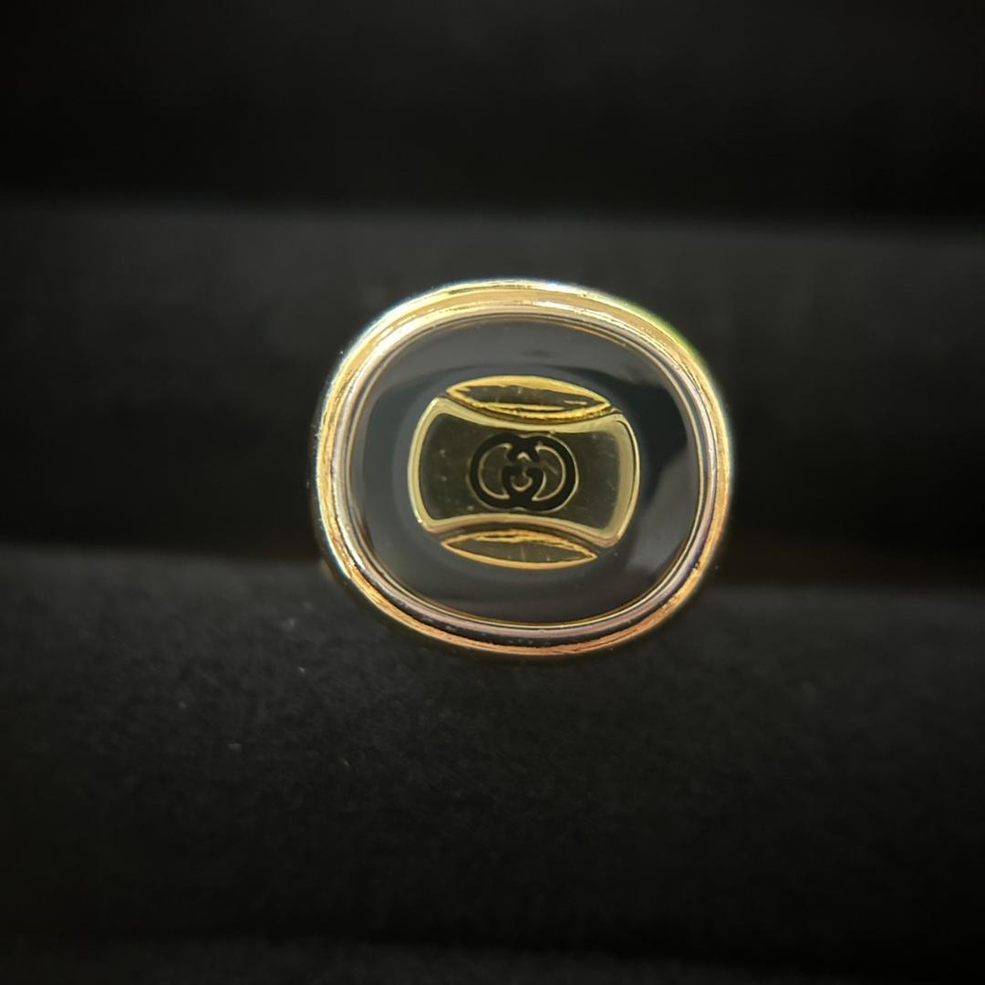 【美品】GUCCI グッチ カフス GGロゴ ヴィンテージ　0516