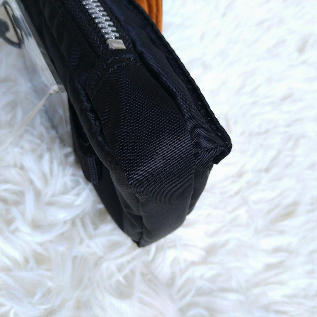 【極美品】ポーター モバイルポーチ ミニポーチ タンカー 男女兼用